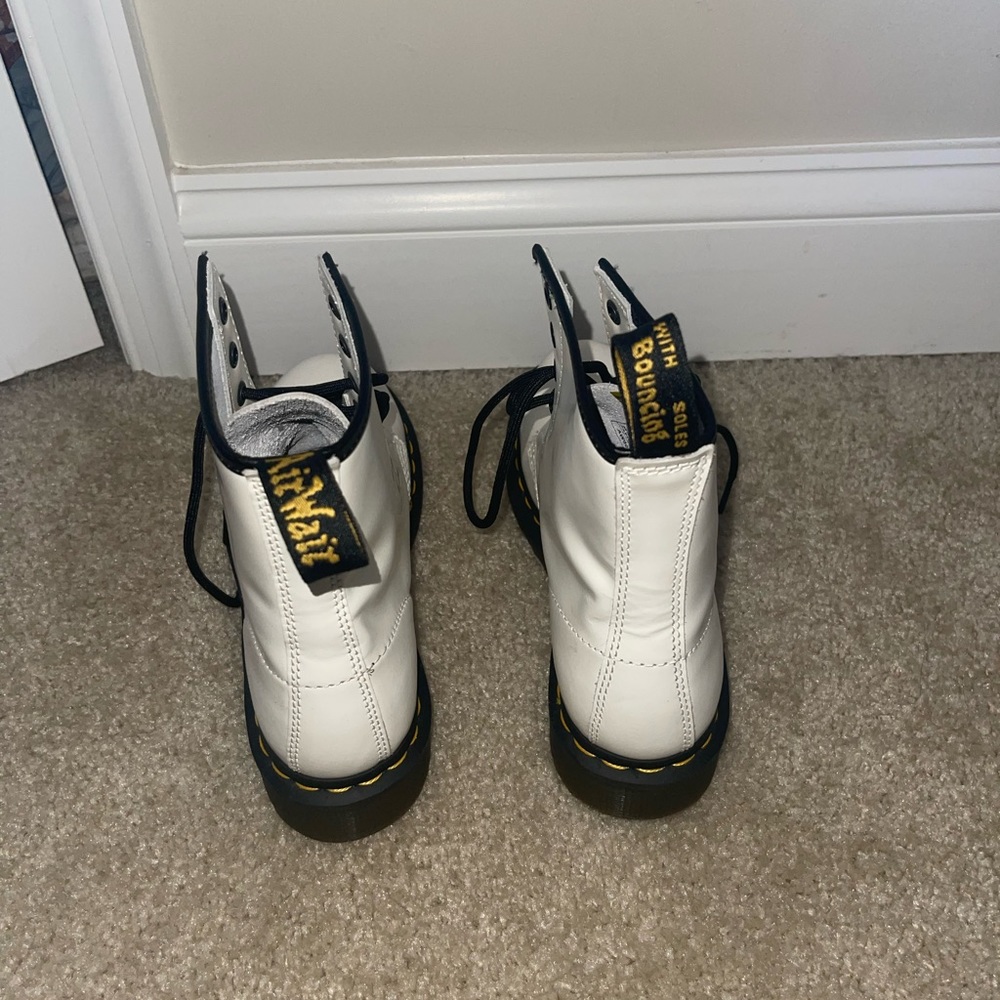white Dr. Martens